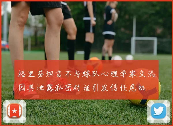 格里芬坦言不与球队心理学家交流因其泄露私密对话引发信任危机